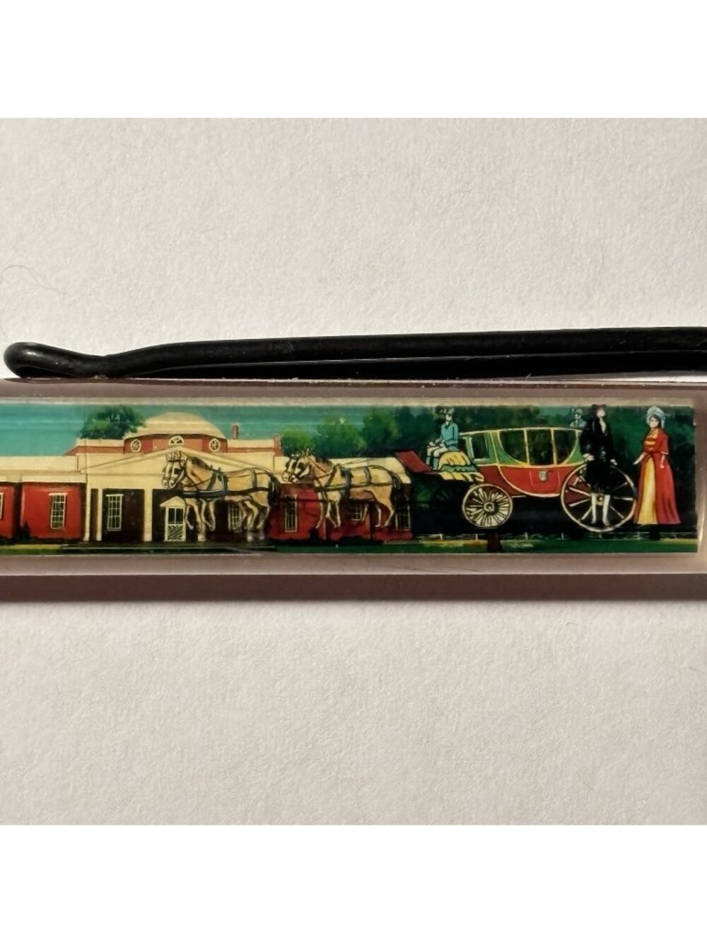 Monticello Home of Thomas Jefferson Virginia Floaty Pen Souvenir Horse Carriage